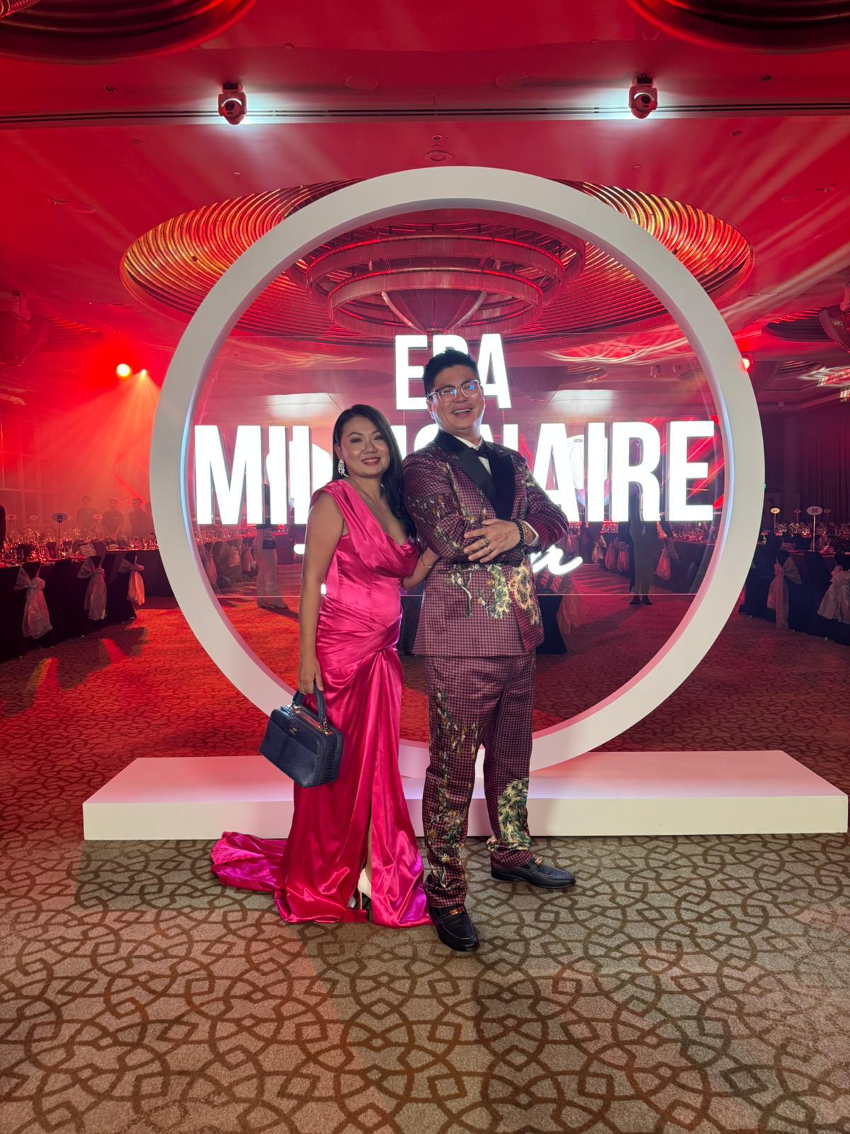 Christopher and partner at ERA Millionaire Gala 2026