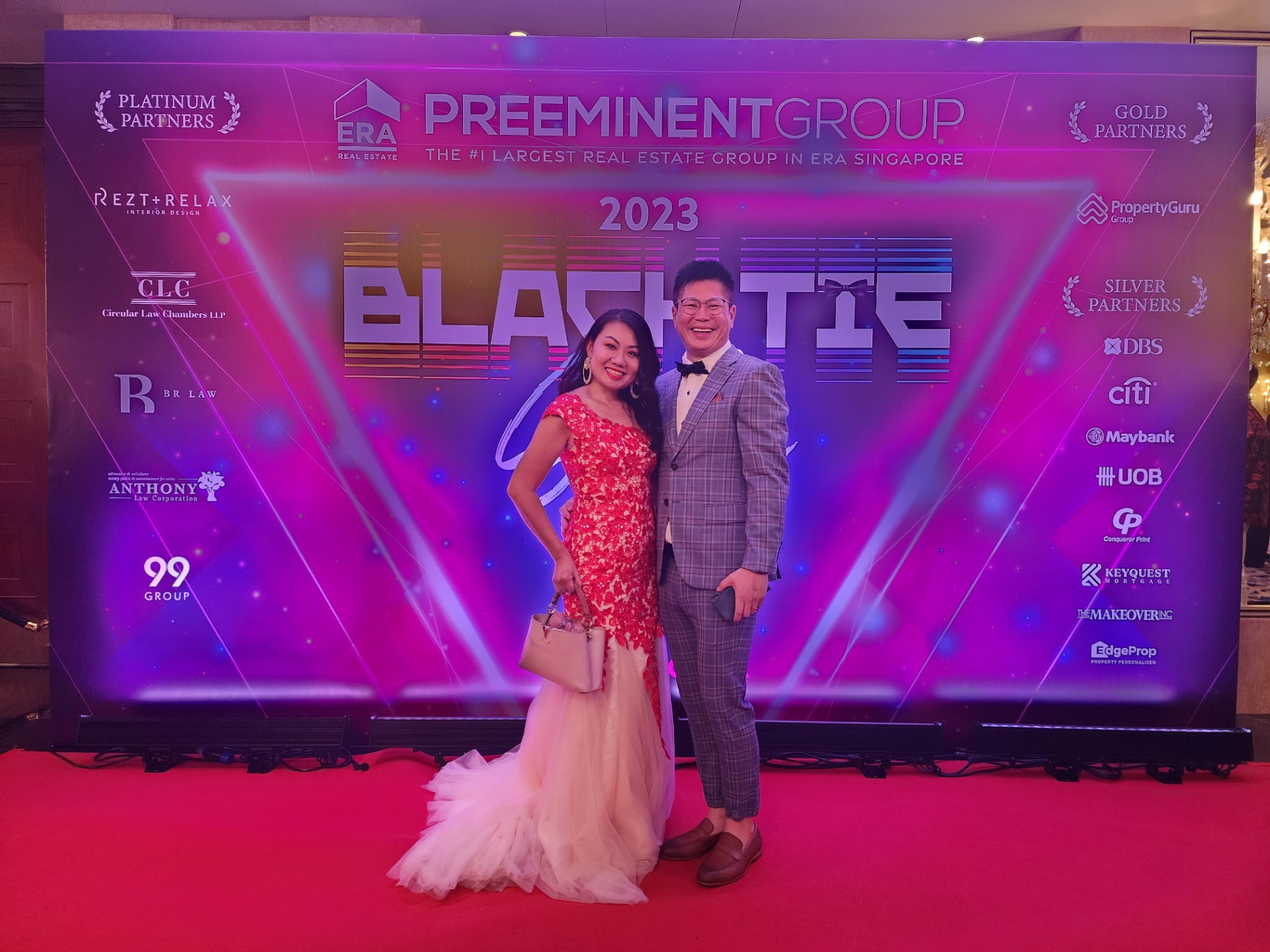 Christopher at ERA Preeminent Group 2023 Black Tie event