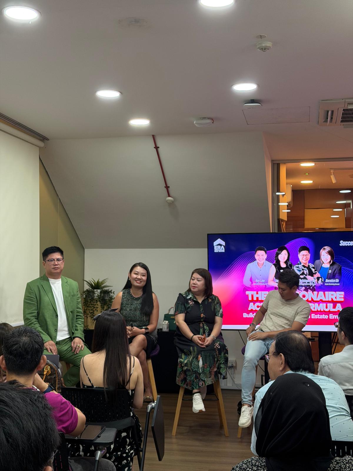 Christopher on panel at The Millionaire Action Formula seminar