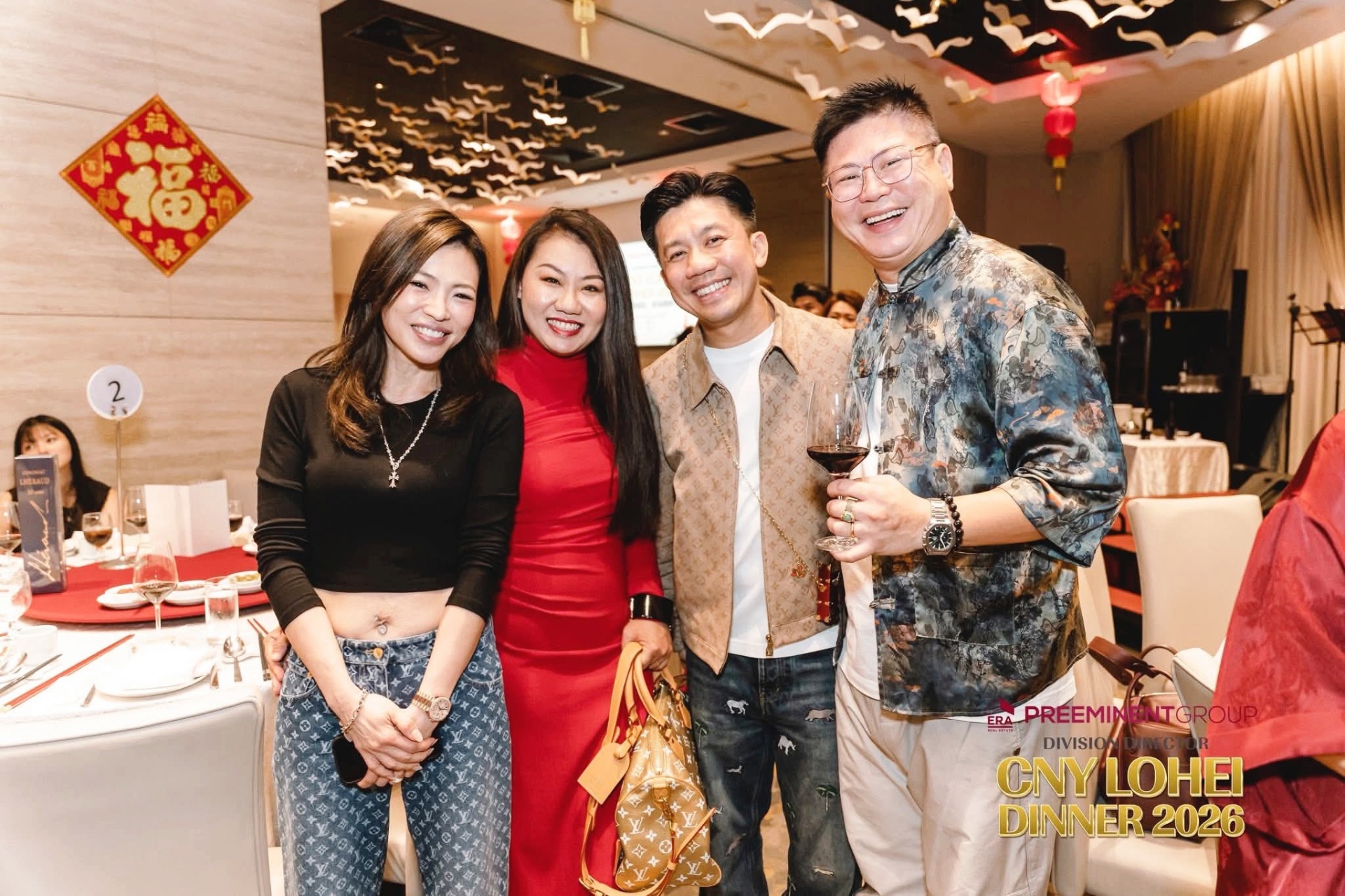 CNY Lo Hei dinner with friends
